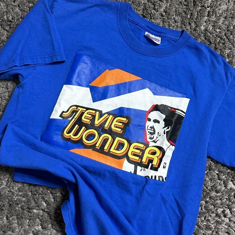 Vintage Steve Nash Stevie Wonder Shirt